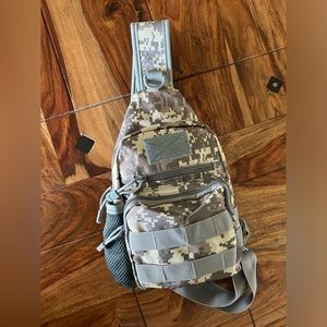 Military Camo Shoulder Bag
